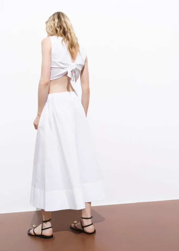 Gonna svasata in cotone Gonna svasata in cotone