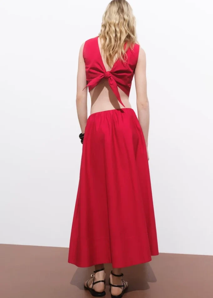 Gonna svasata in cotone Gonna svasata in cotone