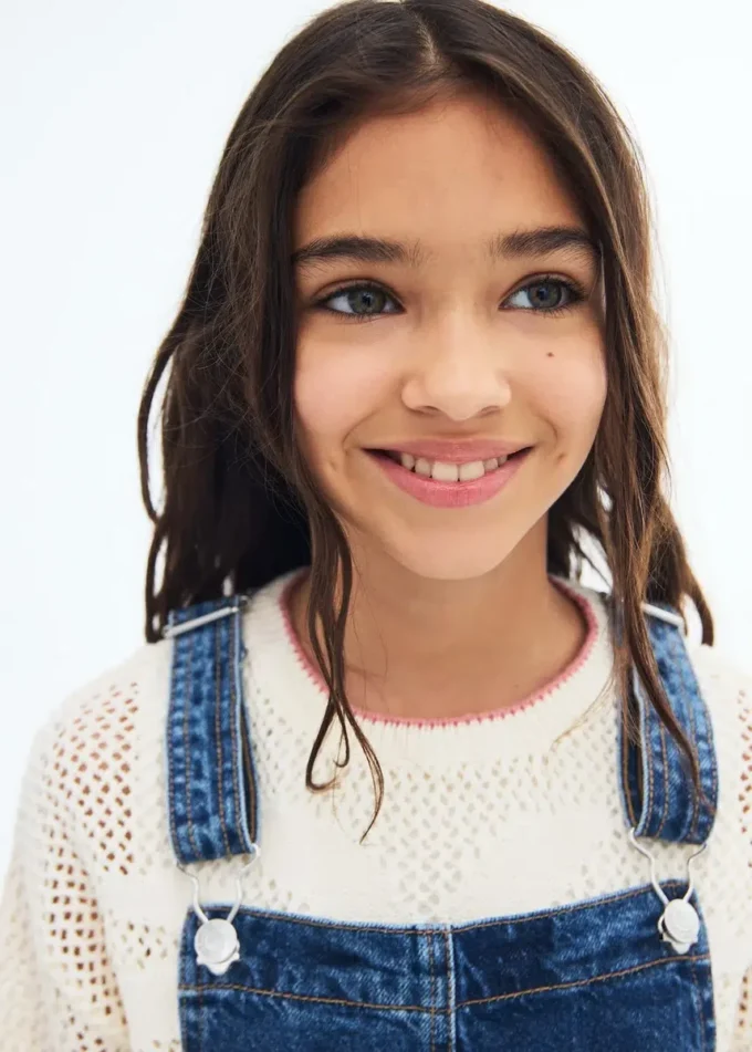 Grembiule corto in denim Grembiule corto in denim