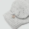 Guanti lavorati a maglia con paillettes Guanti lavorati a maglia con paillettes