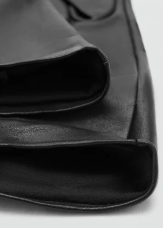 Guanti lunghi in pelle