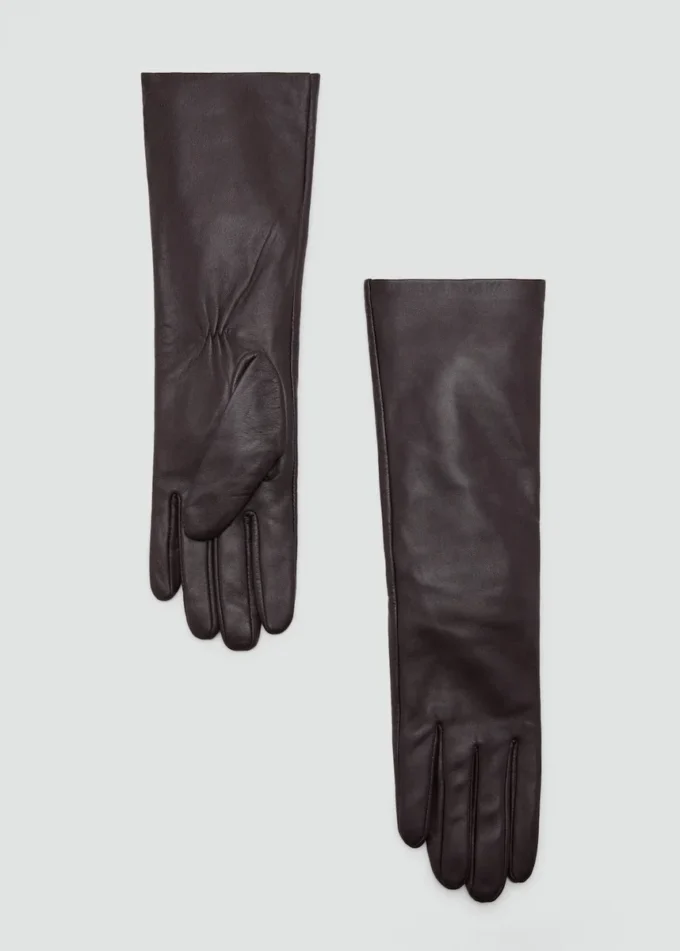 Guanti lunghi in pelle Guanti lunghi in pelle