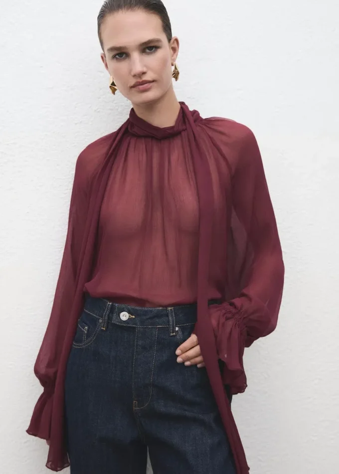 Jeans a gamba dritta con abbottonatura Jeans a gamba dritta con abbottonatura