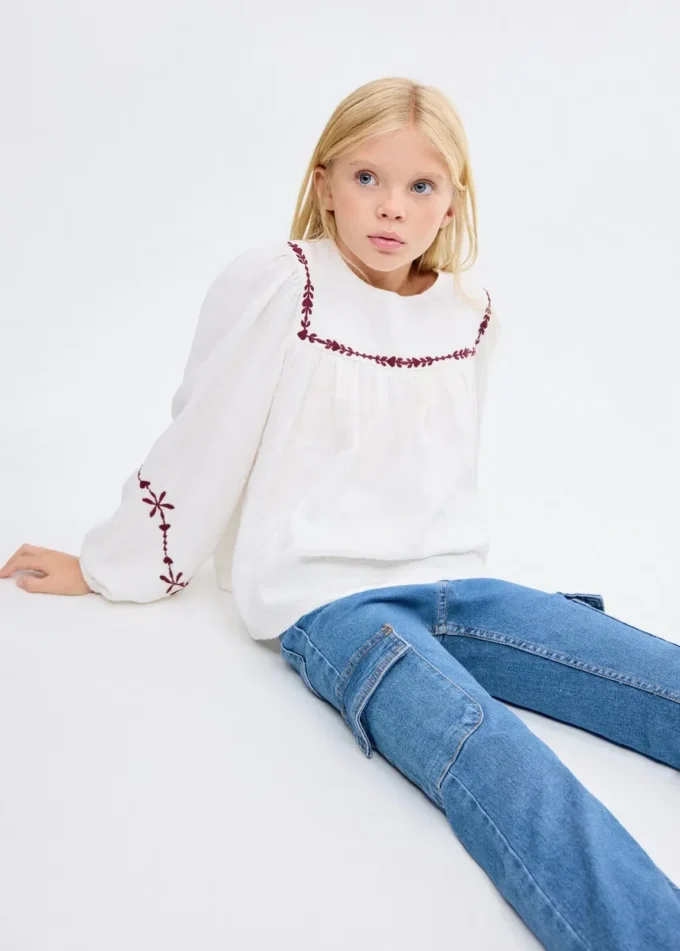 Jeans cargo svasati Jeans cargo svasati