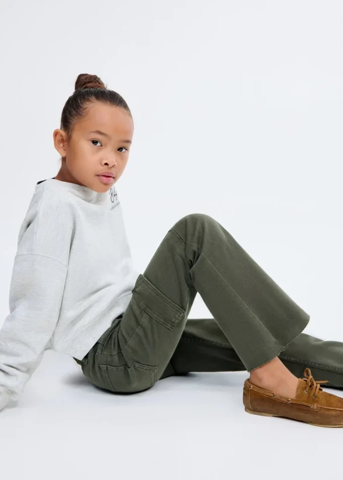 Jeans cargo svasati Jeans cargo svasati