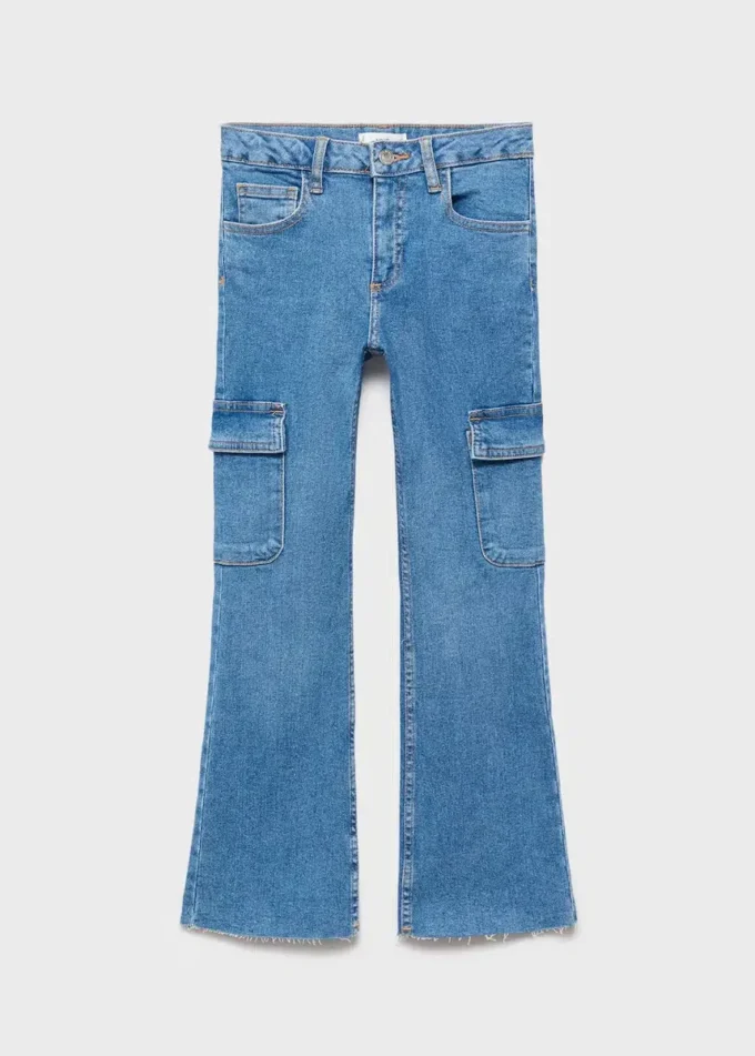 Jeans cargo svasati Jeans cargo svasati