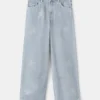 Jeans con dettagli a stelle glitterate Jeans con dettagli a stelle glitterate