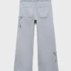 Jeans con stelle ricamate Jeans con stelle ricamate