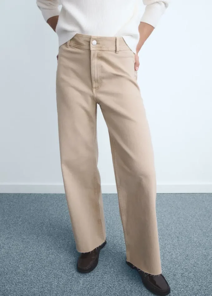 Jeans culotte a vita alta Catherin Jeans culotte a vita alta Catherin