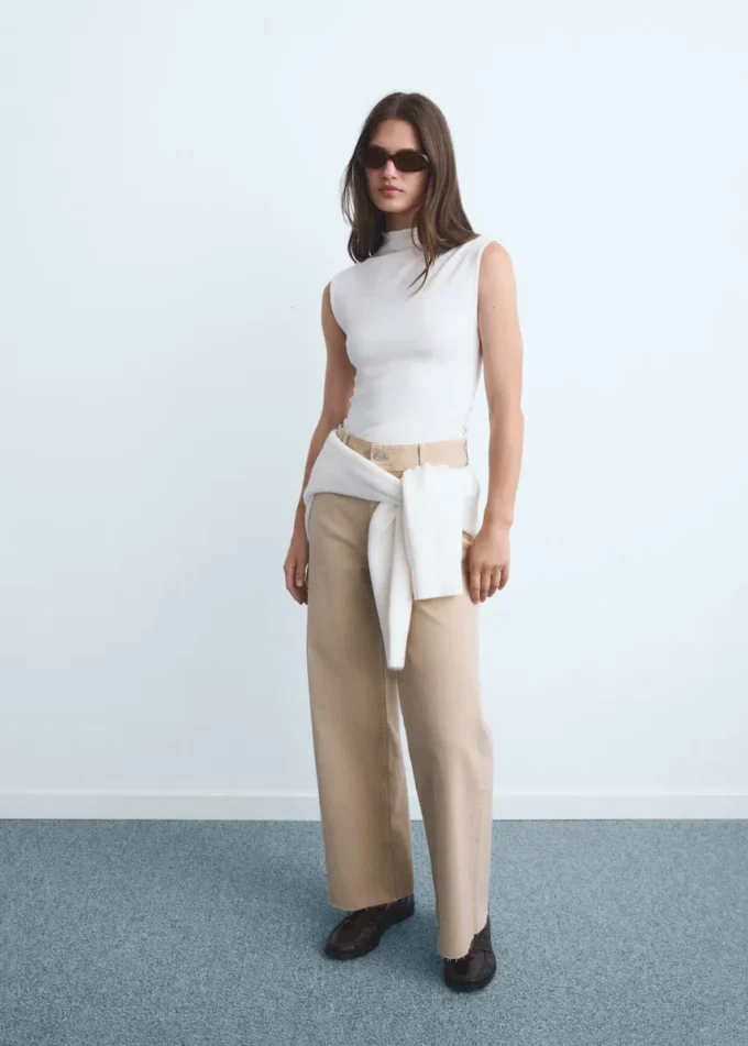 Jeans culotte a vita alta Catherin Jeans culotte a vita alta Catherin