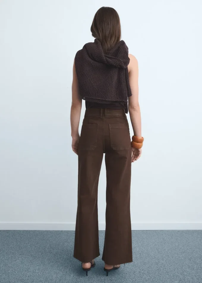 Jeans culotte a vita alta Catherin Jeans culotte a vita alta Catherin