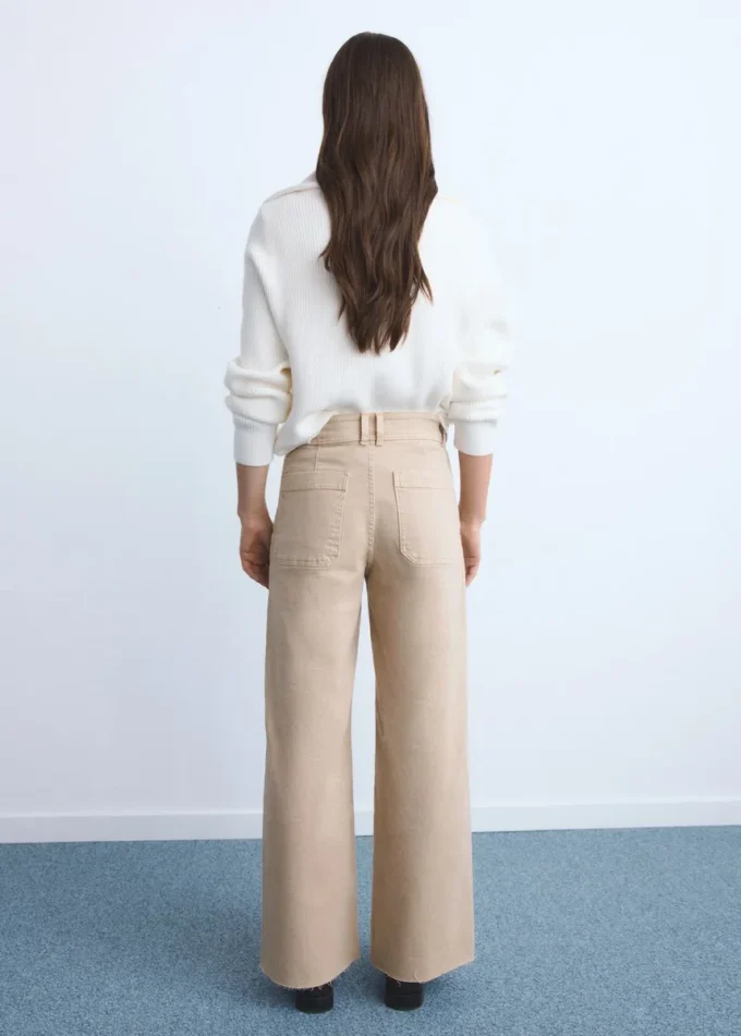 Jeans culotte a vita alta Catherin Jeans culotte a vita alta Catherin