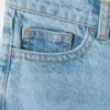 Jeans culotte a vita media comodi