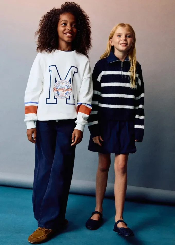 Jeans culotte con bottoni Jeans culotte con bottoni