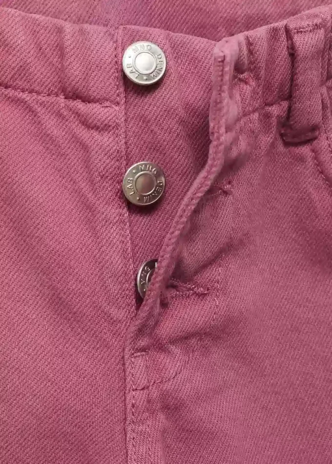 Jeans culotte con bottoni Jeans culotte con bottoni