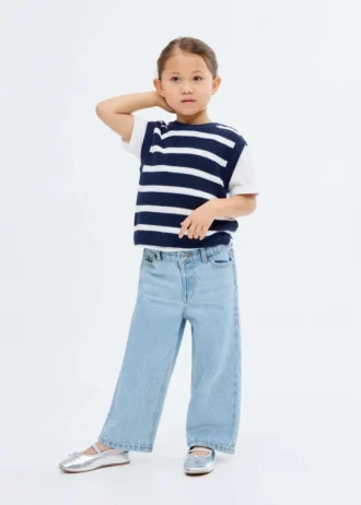 Jeans culotte in cotone