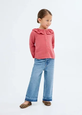 Jeans culotte in cotone