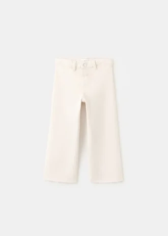 Jeans culotte in cotone