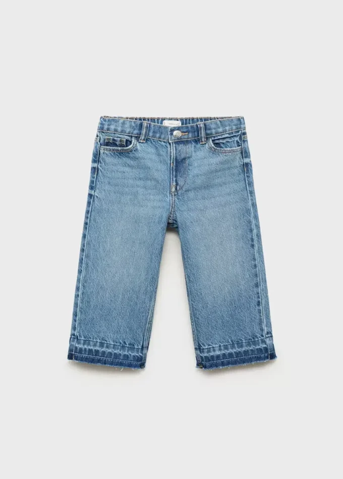 Jeans culotte in cotone