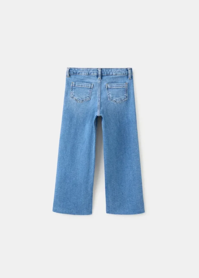 Jeans culotte in cotone Jeans culotte in cotone