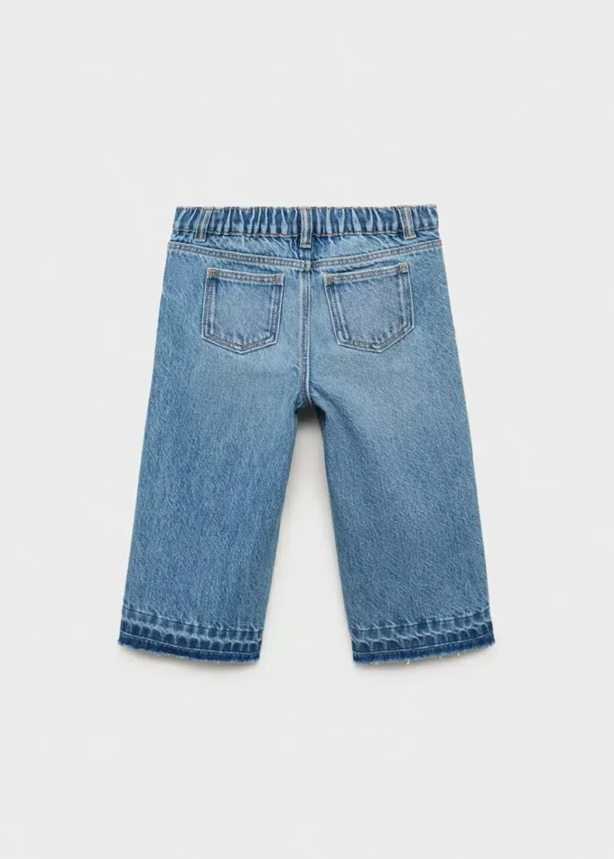 Jeans culotte in cotone