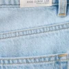 Jeans dritti a vita media