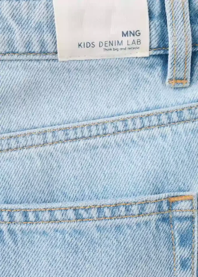 Jeans dritti a vita media