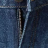 Jeans dritti con risvolto