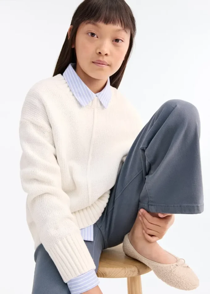 Jeans dritti con tasche