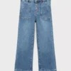 Jeans dritti con tasche