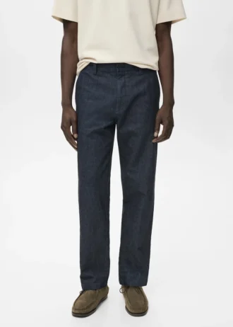 Jeans dritti dal lavaggio scuro