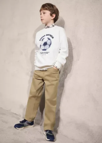 Jeans dritti in cotone