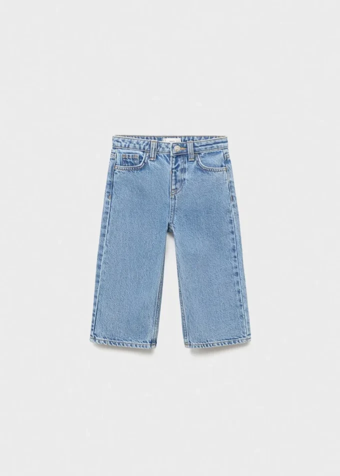 Jeans dritti in cotone Jeans dritti in cotone