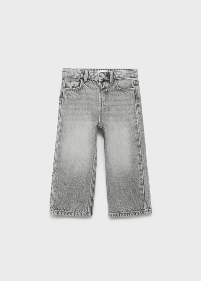 Jeans dritti in cotone