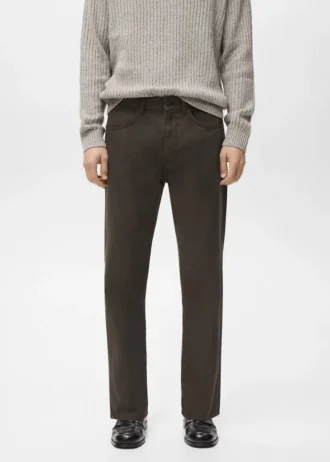 Jeans in cotone vestibilità regolare