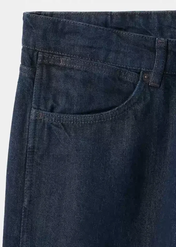 Jeans in cotone vestibilità regolare Jeans in cotone vestibilità regolare