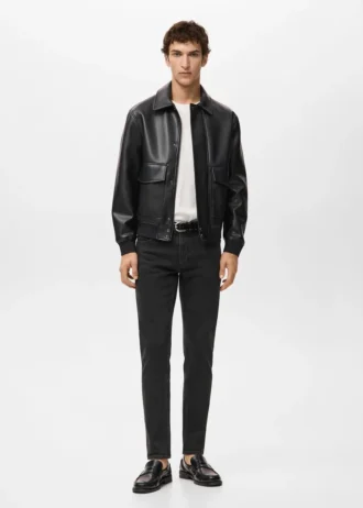 Jeans Jan neri slim fit