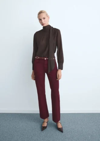 Jeans Matilda a vita media e vestibilità dritta