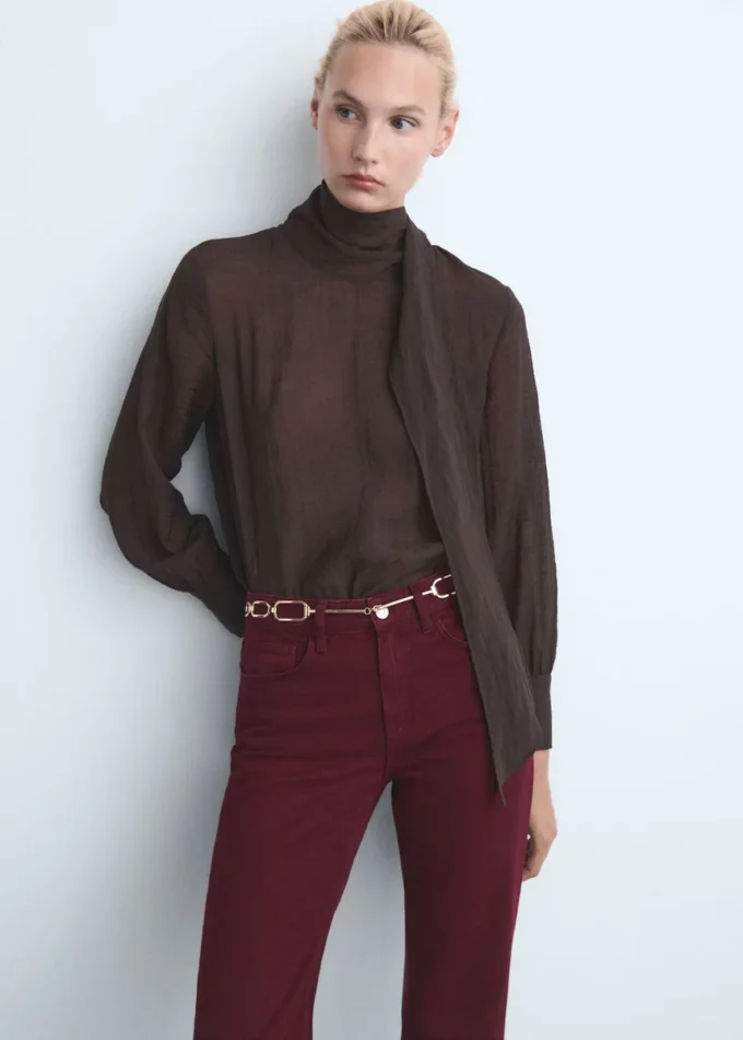 Jeans Matilda a vita media e vestibilità dritta Jeans Matilda a vita media e vestibilità dritta