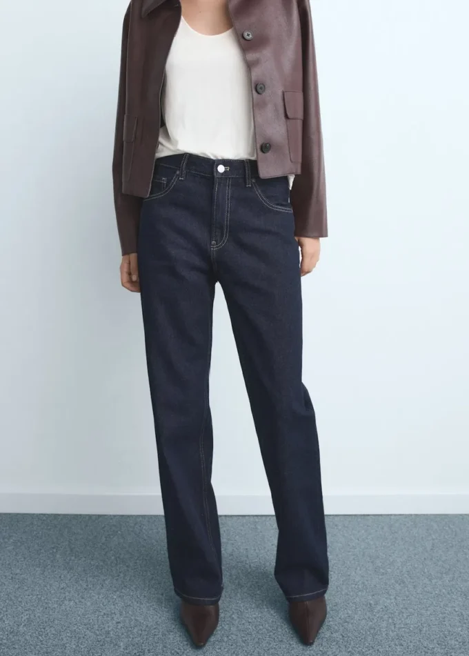 Jeans Miami a vita media e vestibilità dritta Jeans Miami a vita media e vestibilità dritta