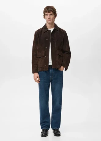 Jeans Moby a vestibilità dritta e lavaggio scuro