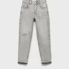 Jeans mom fit con strappi decorativi Jeans mom fit con strappi decorativi