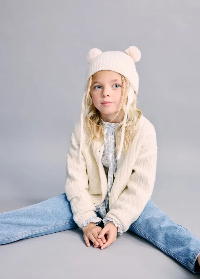 Jeans paper bag con bottoni Jeans paper bag con bottoni