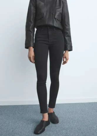 Jeans skinny a vita alta