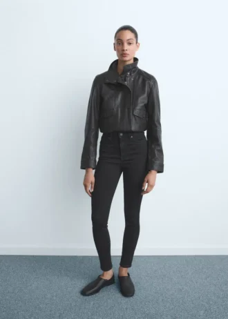 Jeans skinny a vita alta