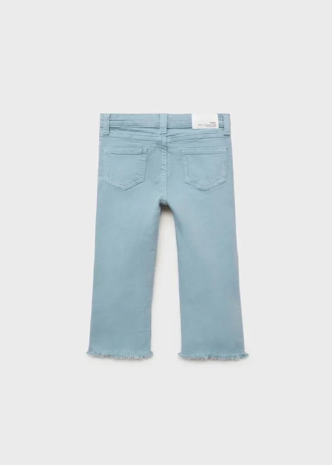 Jeans skinny a vita bassa con orlo sfrangiato Jeans skinny a vita bassa con orlo sfrangiato