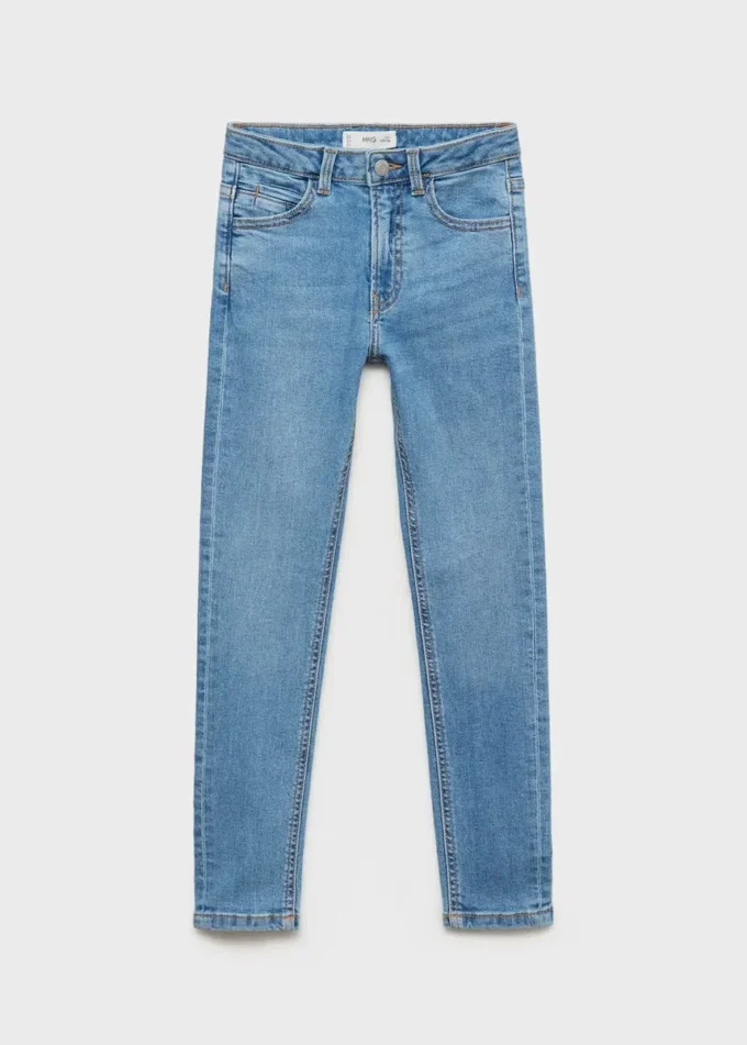 Jeans skinny con ricamo a stella Jeans skinny con ricamo a stella