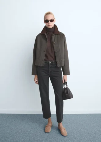 Jeans slim fit a vita alta