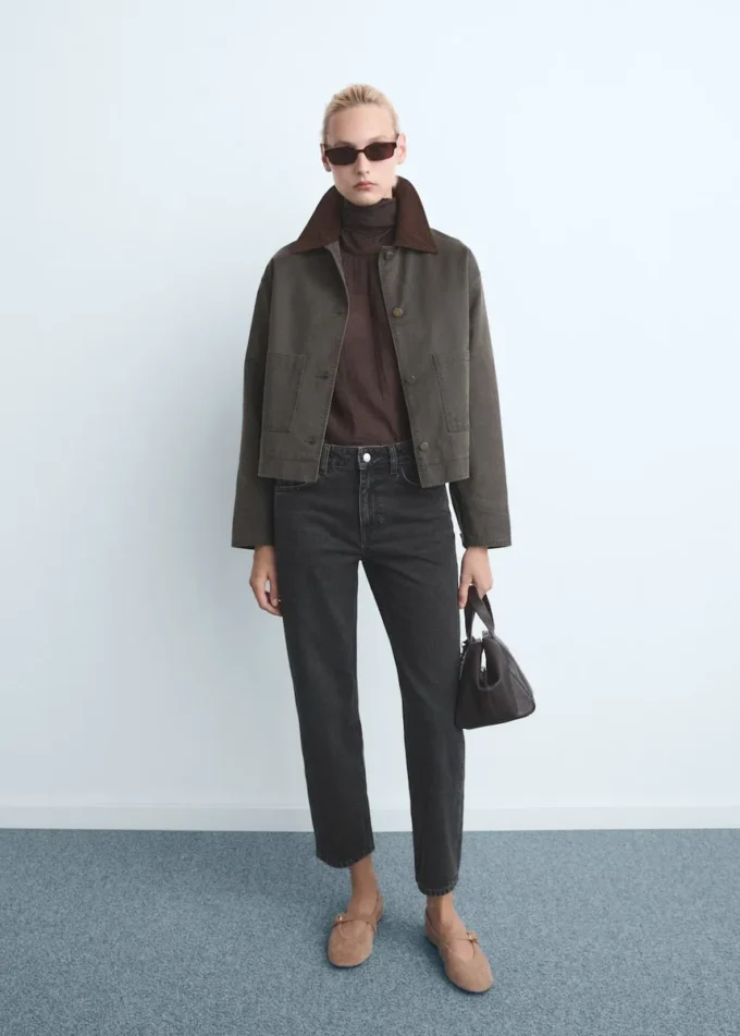 Jeans slim fit a vita alta Jeans slim fit a vita alta