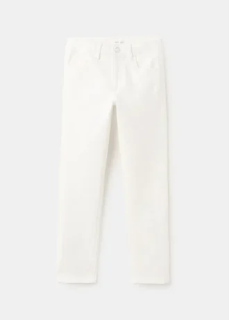 Jeans slim fit a vita media